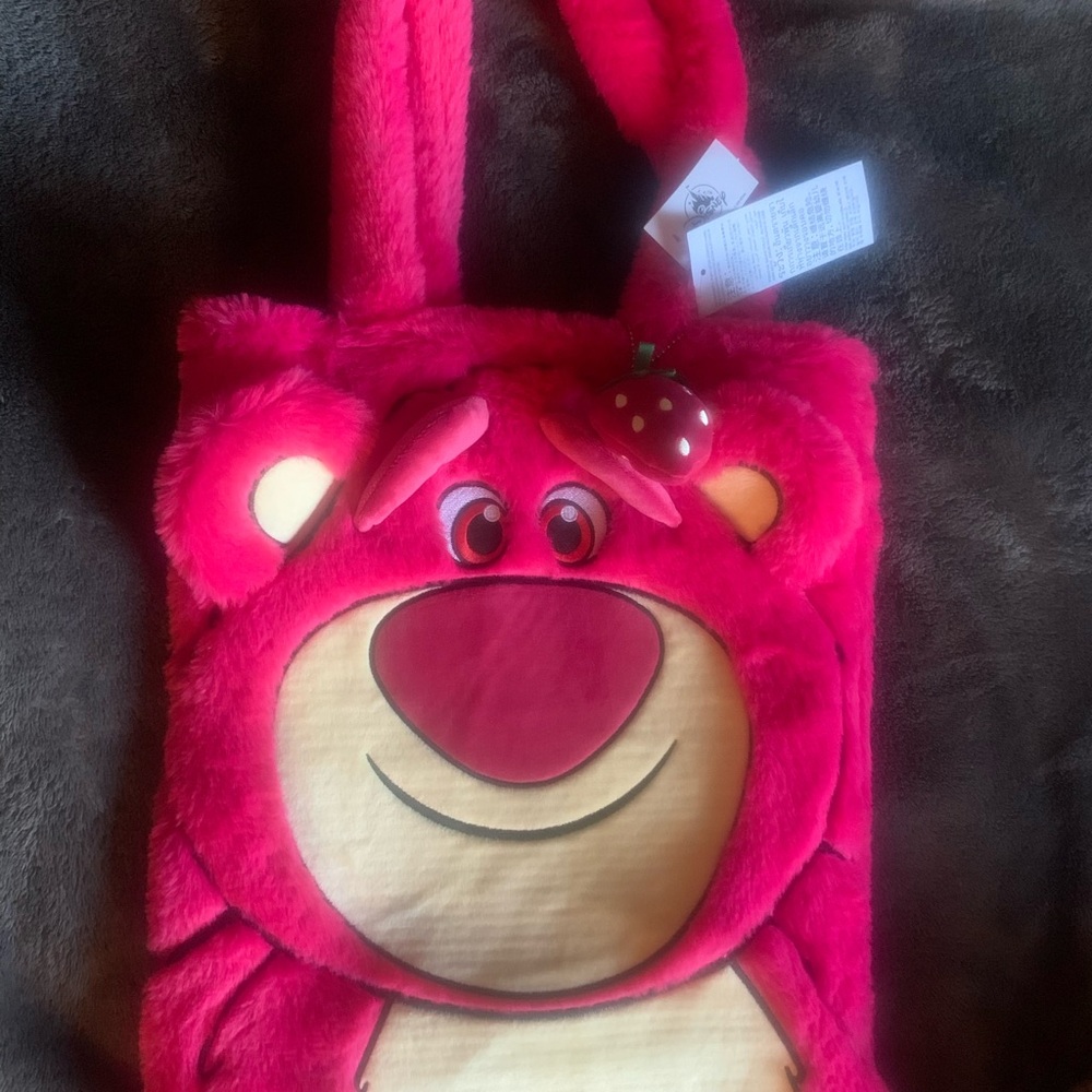 Lotso Plush Character Tote Bag